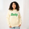 Simply Sage Market Women's Graphic Hoodie Green Lucky Cursive - 3 of 4