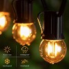 Runesay G40 Low Watt Light Bulb Edison LED Bulb 1W Equivalent to 10Watt Incandescent E26 Screw Base Led Bulbs, Non Dimmable (G40g-2pack) - 4 of 4