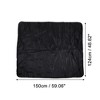 Unique Bargains Universal Car Back Seat Cover Pet Waterproof Non-slip Protector Pad Oxford Cloth Black - image 4 of 4