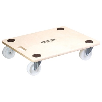 Wagner Heavy-Duty Wood Moving Dolly – 880 lb Capacity, FSC-Certified Birch Multiplex, and Durable Casters