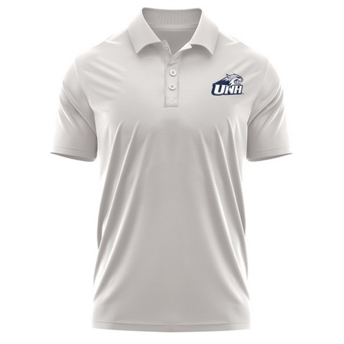 University of New Hampshire Adult Men's Polo Left Chest Logo, Black - image 1 of 4