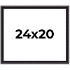 PosterPalooza | Antique Red Picture Frame - UV Acrylic, Backing Board, Hanging Hardware Included - 2 of 4