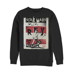 Men's Star Wars The Last Jedi Join Rey Poster Sweatshirt - 1 of 3