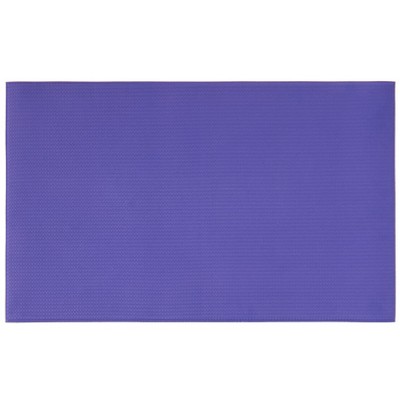 The Lakeside Collection Solid Color Kitchen Accent Rug Twilight Blue