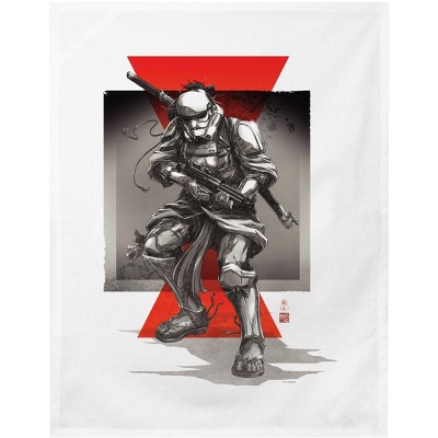 Star Wars Visions Stormtrooper White Dish Towel