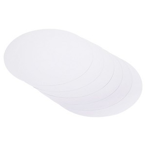 Unique Bargains Blank Arts Crafts DIY Painting Round Kraft Paper 20 Pcs - 1 of 4