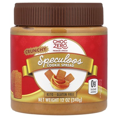 ChocZero, Speculoos Cookie Spread, Crunchy, 12 oz