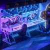 Aheaplus Gaming Desk with Hutch and LED Lights, Computer Table with Storage Shelves - 4 of 4