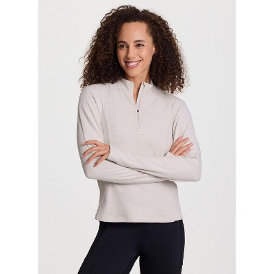 Avalanche Outdoor Mock Neck Top - Women's Lightweight 1/4 Zip Hiking Pullover