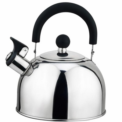 2.5L Stainless Steel Whistling Tea Kettle Induction Stove Top Teapot Pot,  Lightweight, Fast Boiling for