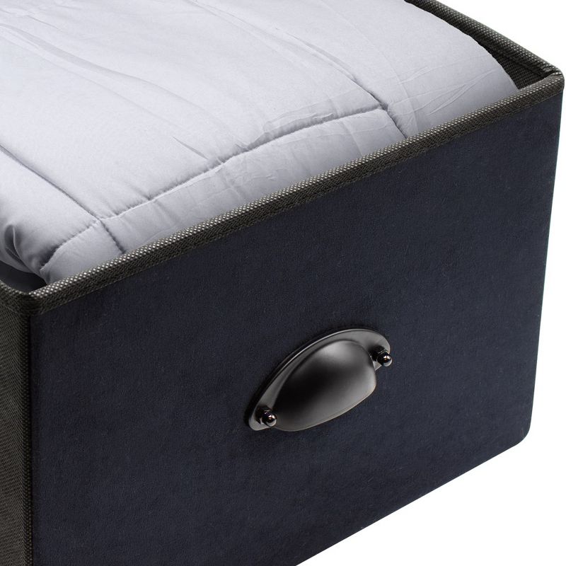 Sorbus 3  Drawers - Steel Frame, Wood Top & Easy Pull Fabric Bins - Perfect for Home, Bedroom, Office & College Dorm, 5 of 6