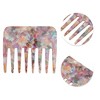 Unique Bargains Portable Marble Wide Tooth Comb 1 Pc - 2 of 4