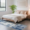 Washable Rug - Ultra Soft Area Rug, Non Slip Abstract Rug, Foldable, Stain Resistant Rugs for Living Room Bedroom, Modern Fuzzy Rug - 3 of 4