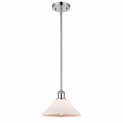 Orwell - 1 Light Stem Hung Mini Pendant In Industrial Style-8 Inches Tall and 8.38 Inches Wide