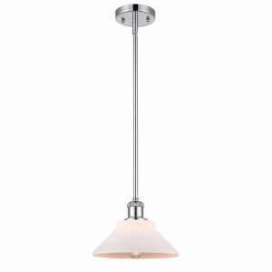 Orwell - 1 Light Stem Hung Mini Pendant In Industrial Style-8 Inches Tall and 8.38 Inches Wide - 1 of 1