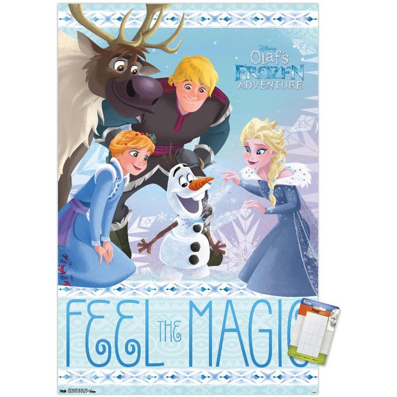 Trends International Disney Pixar Frozen: Olaf's Frozen Adventure - Elsa Unframed Wall Poster Prints, 1 of 7