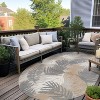 World Rug Gallery Tropical Floral Modern Indoor/Outdoor Area Rug - 2 of 4