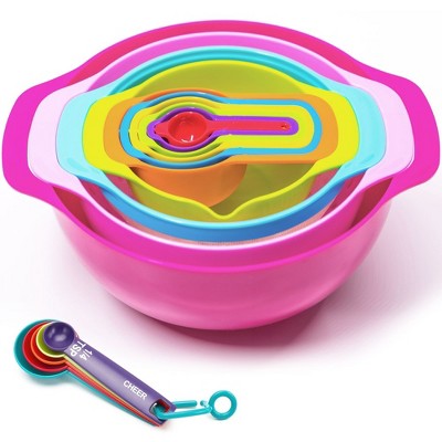 Multi-Color 4-Piece Measuring Cup Set