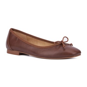 New York & Company Women's Paulina- Square Toe Ballet Flats - 1 of 4