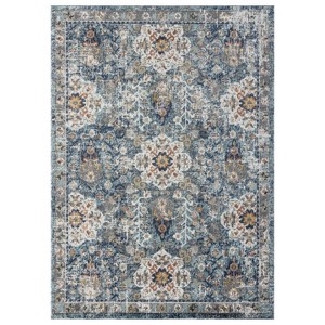Luxe Weavers Floral Vintage Medallion Indoor Area Rug - 1 of 4