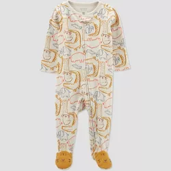 Carter's Just One You®️ Baby Boys' Safari Footed Pajama - Beige
