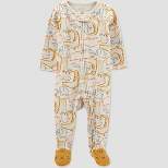 Carter's Just One You®️ Baby Boys' Safari Footed Pajama - Beige