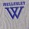 Men's Wellesley College Official Distressed Primary Logo T-Shirt - 2 of 4