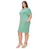 L I V D Women's Mia Everyday T-Shirt Dress - 2 of 3