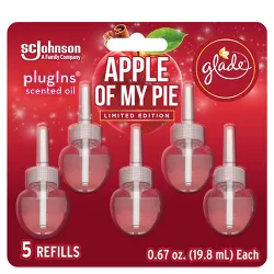 Glade PlugIns Scented Oil Air Freshener Refills - Apple of My Pie - 3.35oz/5ct