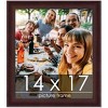 PosterPalooza | Linear Brown Picture Frame - UV Acrylic, Foam Board Backing, Hanging Hardware - 2 of 4