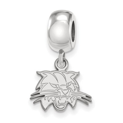 Black Bow Jewelry Sterling Silver Ohio Bobcats NCAA Bead Charm