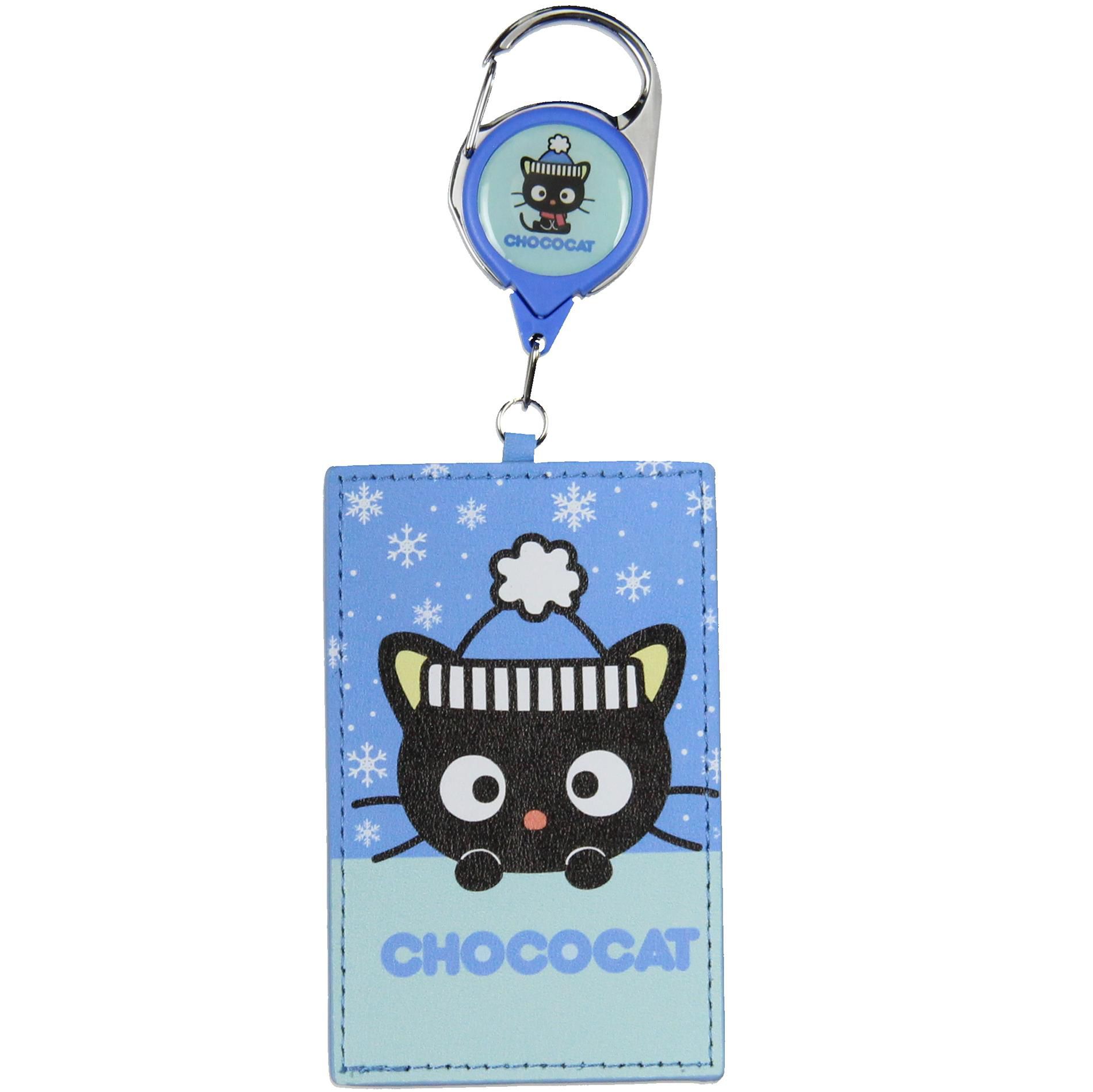 Hello Kitty Chococat Retractable Lanyard for Keys Keychain ID Badge Holder