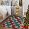Christmas 2'x3' Entryway Rug Machine Washable Rugs Indoor Door Mat Front Door Rug Snowflake - 3 of 4