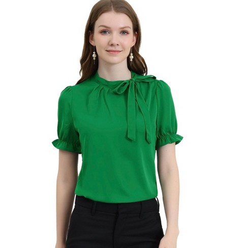 Green blouse hot sale