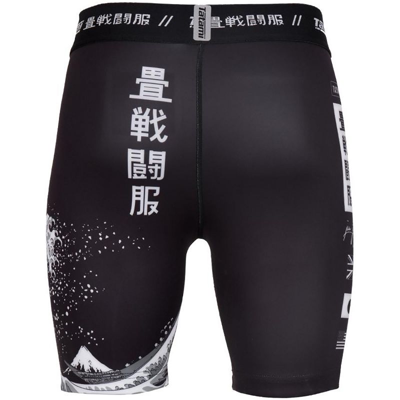 Tatami Fightwear Kanagawa Vale Tudo Shorts - Black, 3 of 5