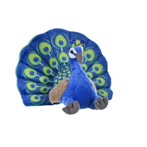 Wild Republic Cuddlekins Peacock Stuffed Animal, 12 Inches - 1 of 4