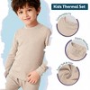 City Threads Boys USA-Made Soft & Cozy Thermal Long Johns 2-Piece Set - Warm Base Layer & Loungewear - 3 of 4