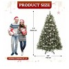 4.5ft/6ft/7.5ft/9ft Pre-Decorated Scotch Pine Christmas Tree Multicolor Lights & Pine Cones - 3 of 4