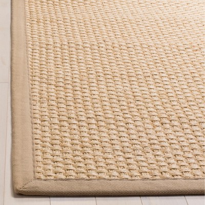 Natural Beige Sisal Non-slip Runner Rug 2' 6" x 6'
