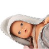 Aquini 13" Avacado Girl Drink & Wet Bath Baby Doll w/ Pacifier, Towel and Potty - 4 of 4