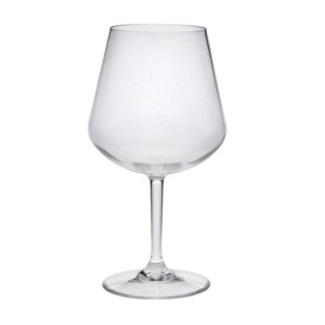 ChicFurnit Drinkware Tritan Plastic Wine Glass Set Unbreakable Lexington Design for Modern Enjoyment, Clear, 2.81"*2.81"*7.88" - 1 of 4