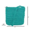 CTM Women's Crochet Crossbody Handbag - 3 of 4