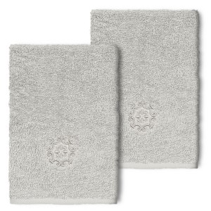 Linum Home Textiles 100% Turkish Cotton ALYSSA Embellished Towel Set - 1 of 2