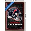 Trends International NFL Houston Texans - Neon Helmet 24 Framed Wall Poster Prints - 3 of 4