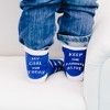 Pavilion Gift Company - Goal For Today - 2T-4T Crew Socks - Socks - 2 of 4