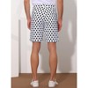 Lars Amadeus Men's Straight Fit Polka Dots Flat Front Button Closure Shorts - 3 of 4