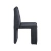 Meridian Furniture,Benson Microsuede Corduroy Fabric Dining Chair, Set of 2 - 3 of 4