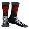Ghostface Call Me and Chillin 2 Pairs Adult Casual Crew Socks (Fits Shoe Size 6-12) Black - 2 of 4