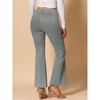 INSPIRE CHIC Women's Casual High Waist Wide Legs Bell Bottom Flared Long Pants - 4 of 4