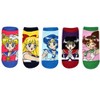 Sailor Moon Character 5 Pair Pack of Lowcut Socks - 2 of 3
